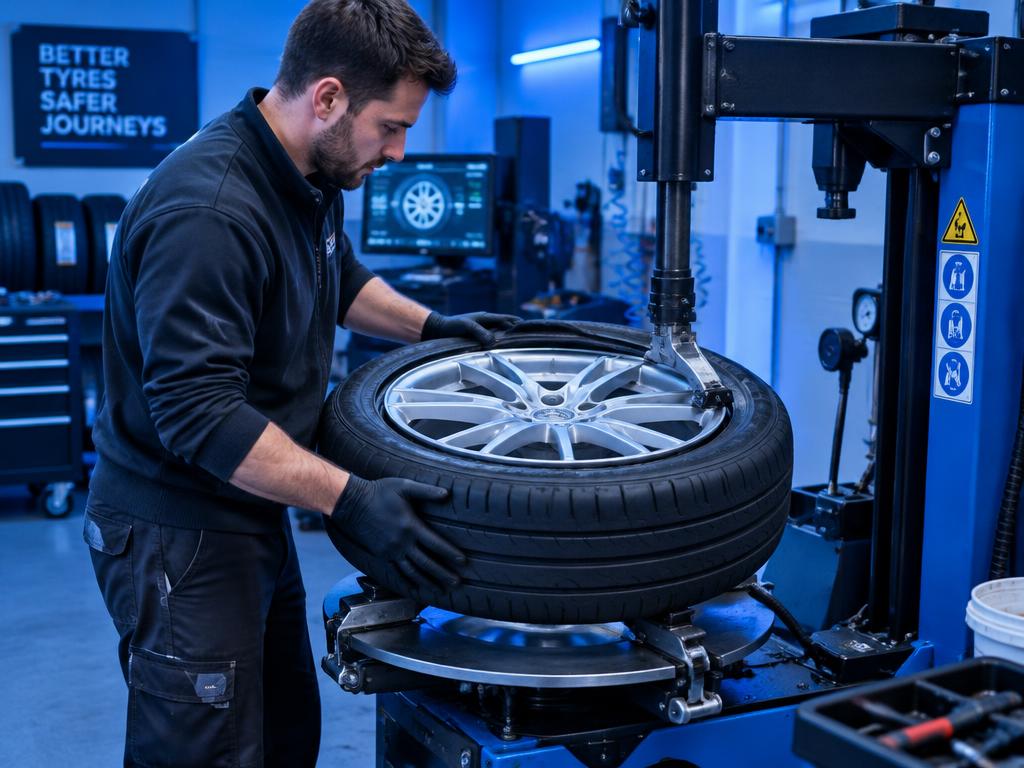 Refitting the tyres